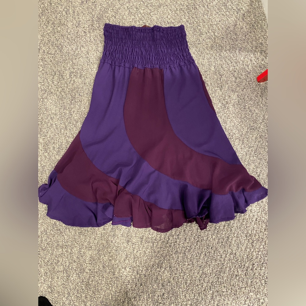 SALE Nadya hand made skirt with puckered top